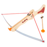 PITO PEQUEÑO - Cross deportivos de madera con tablero objetivo, 4dlg.