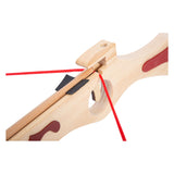 PITO PEQUEÑO - Cross deportivos de madera con tablero objetivo, 4dlg.