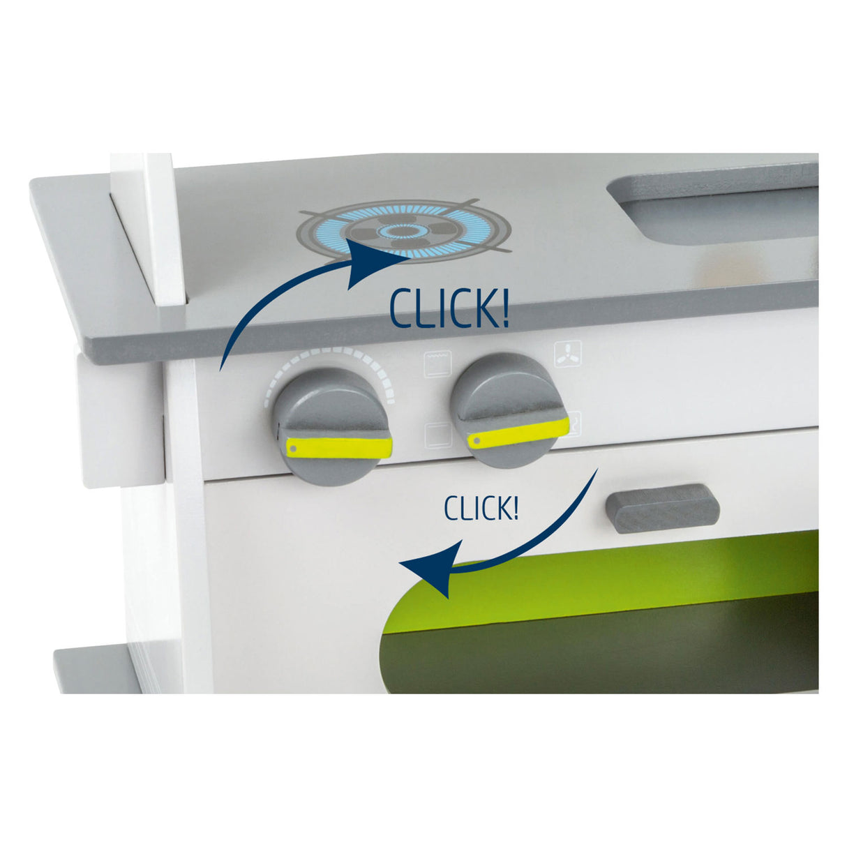 Cucina in legno per piccoli piedi, 9dlg.