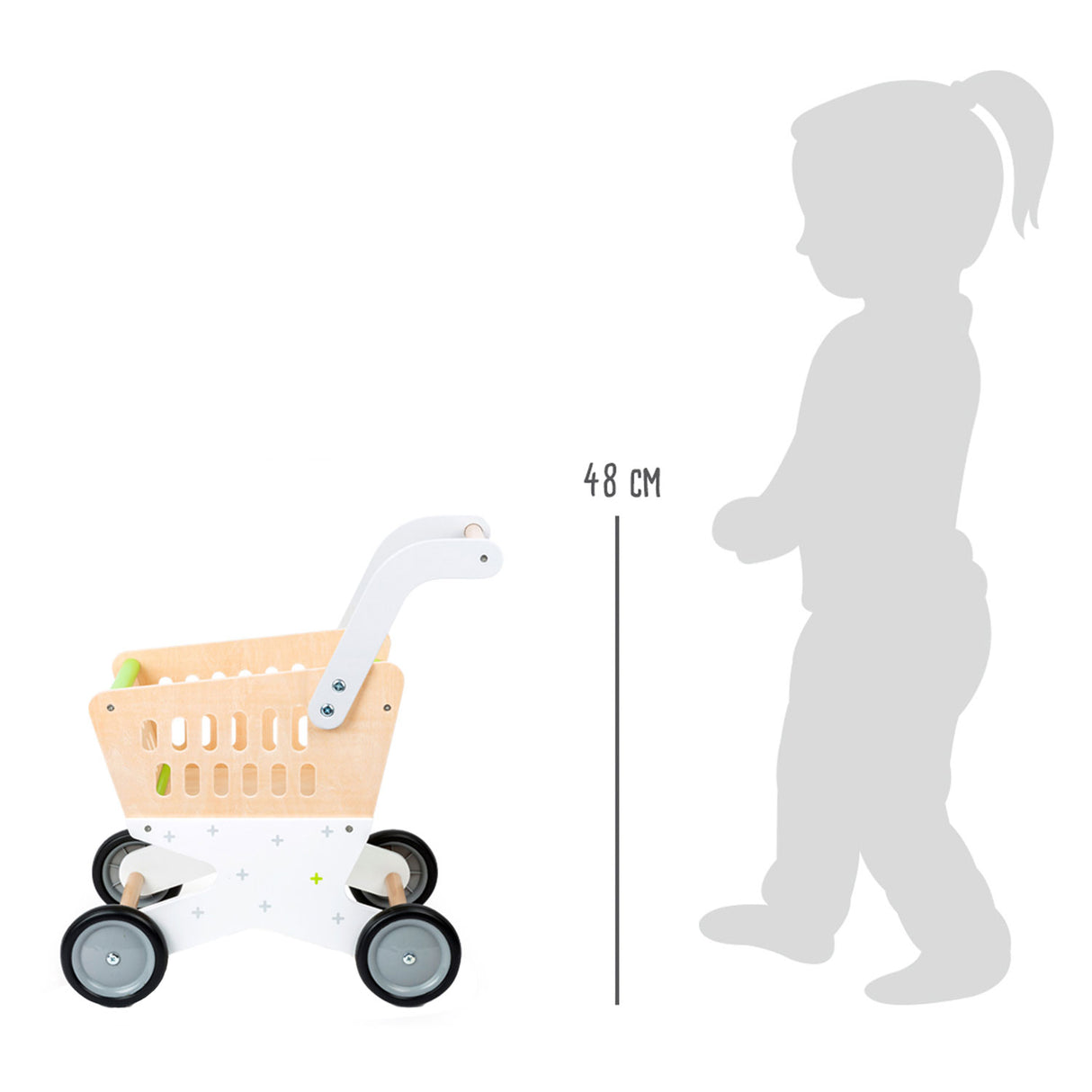 Liten fot - Supermarked i tre