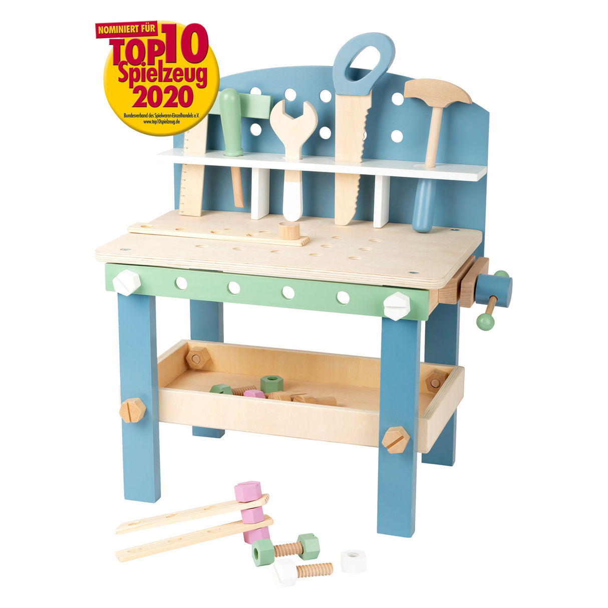 Bandine di legno di legno a piede Nordic Compact, 22dlg.