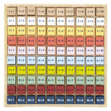 Small foot wooden calculation board add color, 100dlg.