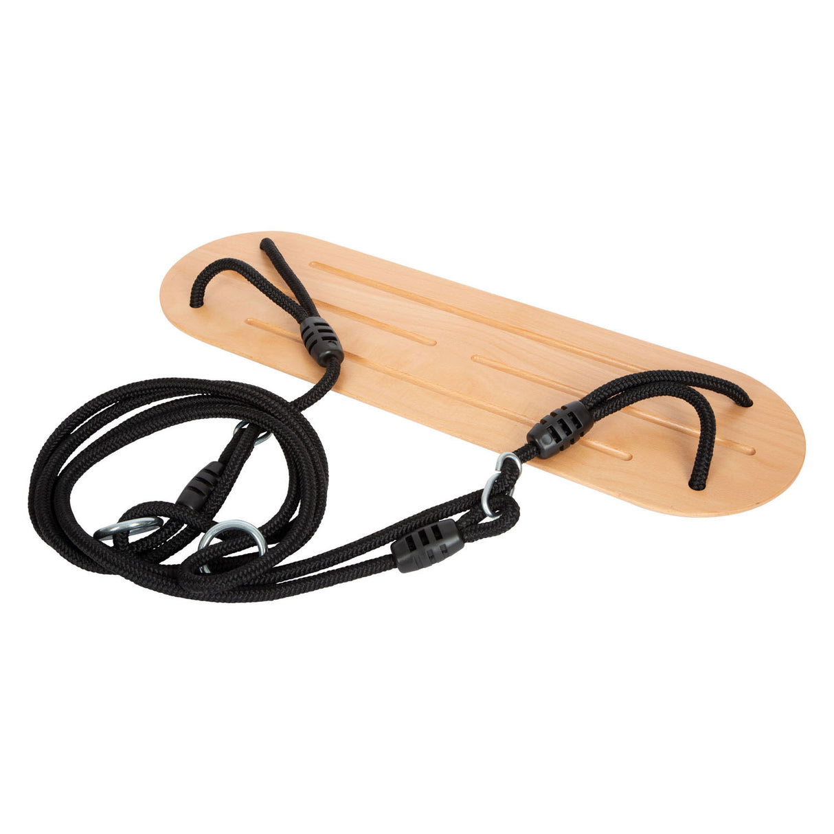 Kleiner Fuß - Holz XL -Board Schwarz -Linie schwarzer Linie