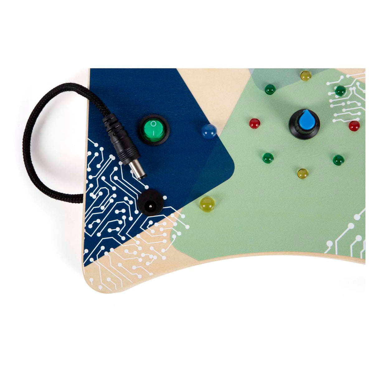 Small Foot - Wooden LED activity board with light and switches