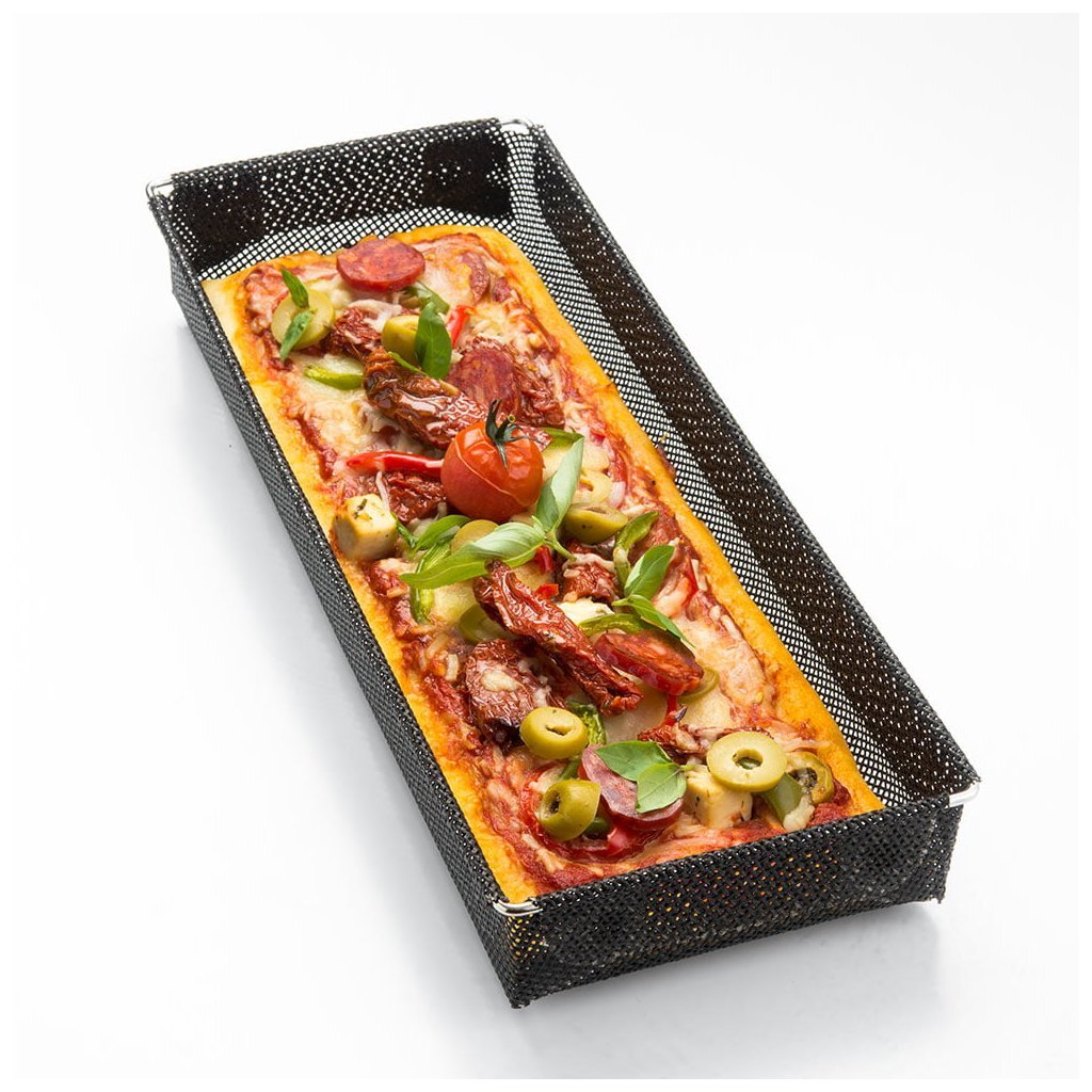 Nostik Baguette Tray 31x11x3 cm černá