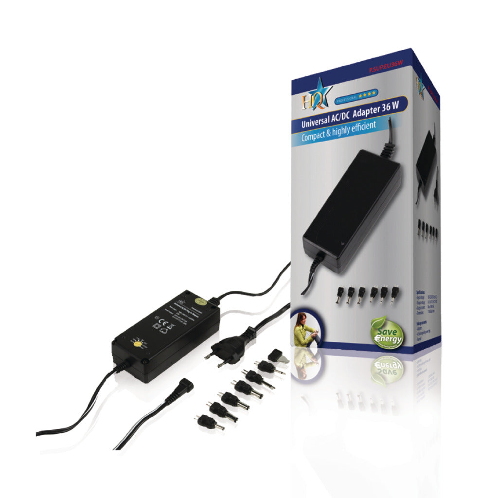 HQ P. sorber. EU36W Universal Adapter 36 W