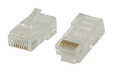 VALUELLIN VLCP89300T Connecteurs RJ45 pour les câbles Solid UTP Cat 5