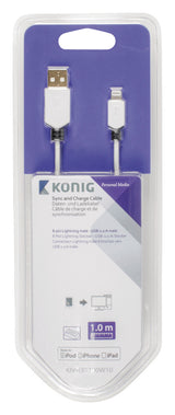 K OUML; NIG KNM39300W10 SYNC ET CABLE DE CHARGE 8 -PIN