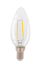 HQ LFE14Cand001 LED RETRO FILAMENT LAMP E14 Vela 2 W 210 LM 2700 K