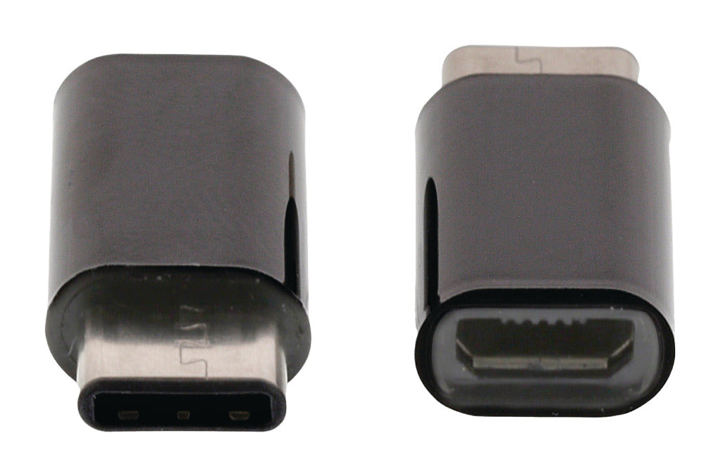 Valueline VLCP60910B USB 2.0 Adapter USB-C Mand-USB Micro-B Kvindelig sort