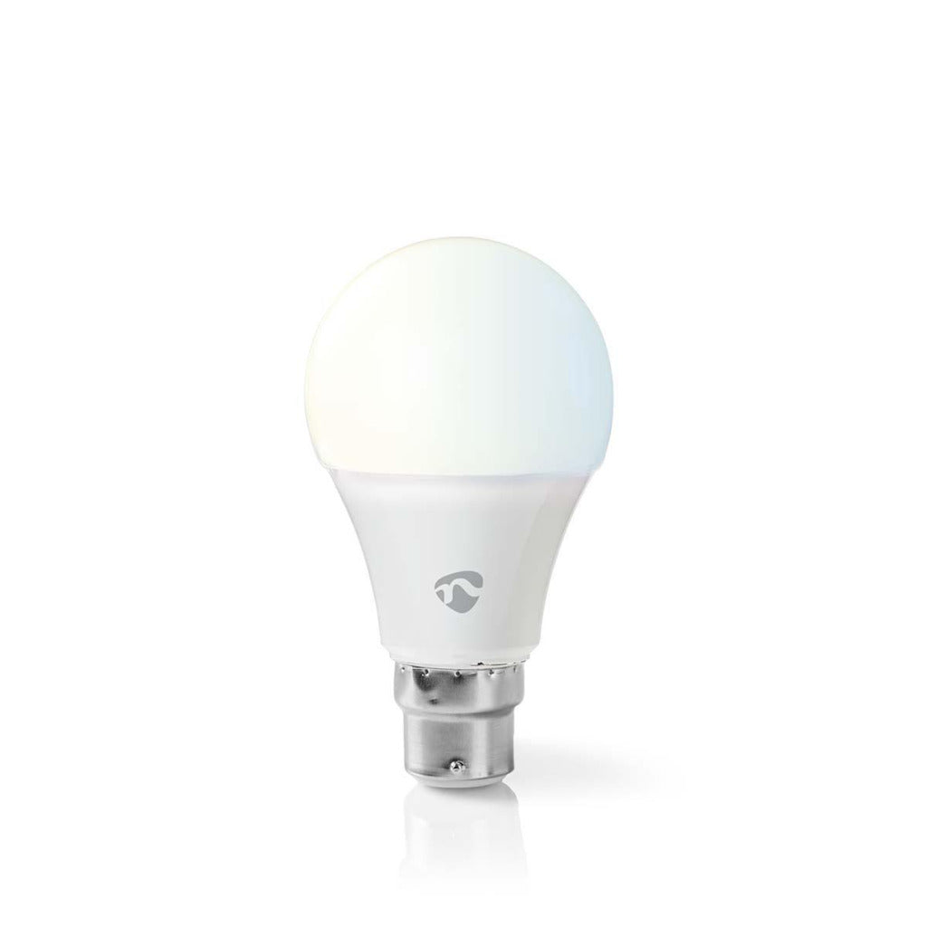 Nedis Wifilw10WTB22 Wi-Fi smart LED-lampe varm til kald-hvitt B22