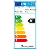 Nedis Wifilw10WTB22 Wi-Fi smart LED-lampe varm til kald-hvitt B22