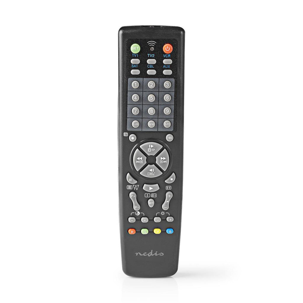 Nedis TVC2100BK Universal Remote Control Pre -Programed Drift 10 enheter