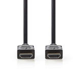 Nedis CVGT34000BK20 High Speed ​​HDMI-kabel med Ethernet HDMI Connector-HDMI Connector 2.0 m sort
