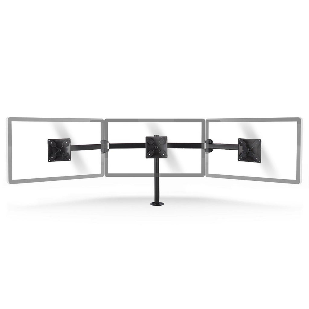 NEDIS ERGOTMM100BK SPOLTET ERGONOMIC MONITOR Tres brazos de monitor girando e inclinable negro