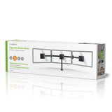 NEDIS ERGOTMM100BK SPOLTET ERGONOMIC MONITOR Tres brazos de monitor girando e inclinable negro