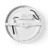 Nedis Wifilaw20Wt Wi-Fi inteligentna lampa sufitowa wokół Oslash; 30 cm ciepły do ​​chłodnego białego 1200 lm 18 W Slim Design Aluminium