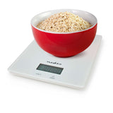 Nedis Kasc610WT Kitchen Scale Digital Glass Plastic White