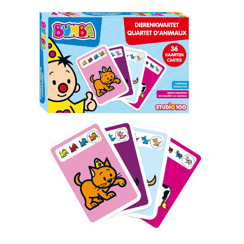 Studio 100 Bumba Animal Quartett