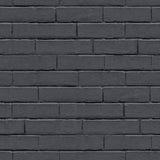 North Wall Noordwand tapet Gode vibber Chalkboard Brick Wall sort og grå