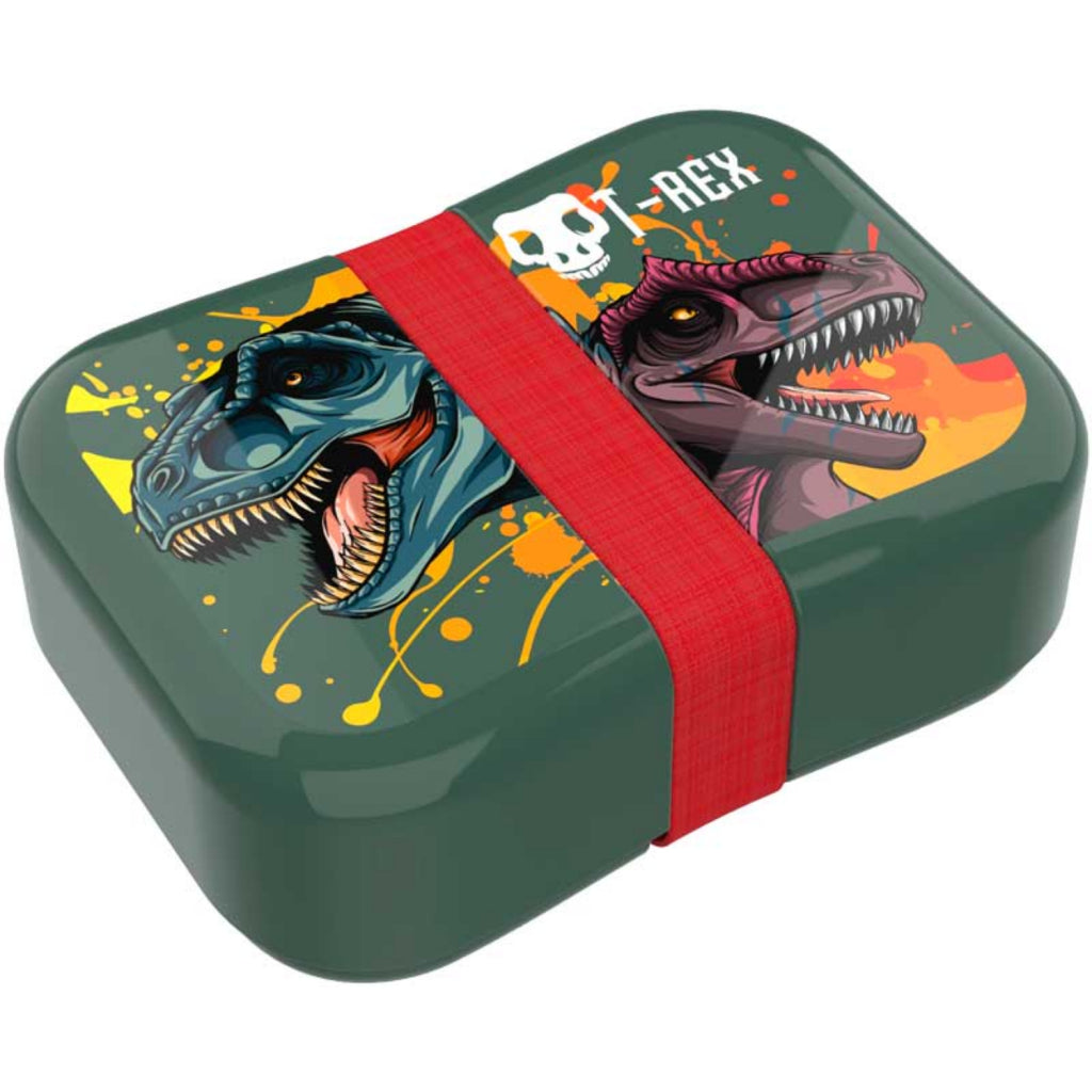 Osnovna kosila T-Rex temno zeleno rdeča