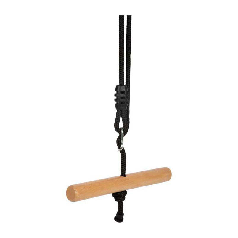 Small Foot - Wooden rotating trapeze swing black line