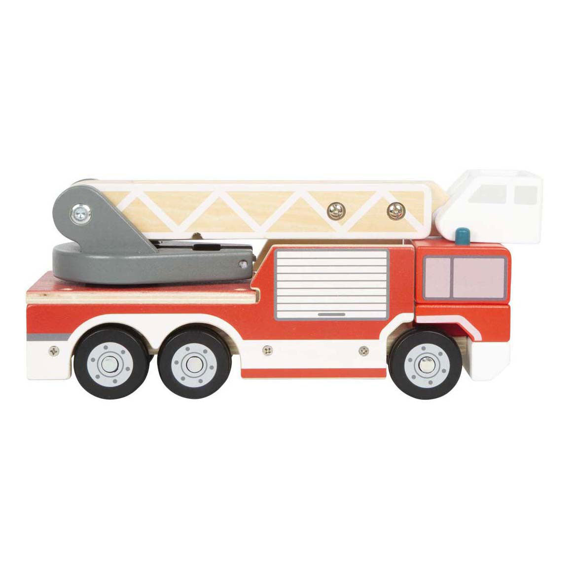 Klenge Fouss - Holzrouer Truck mat rotéierend Leeder