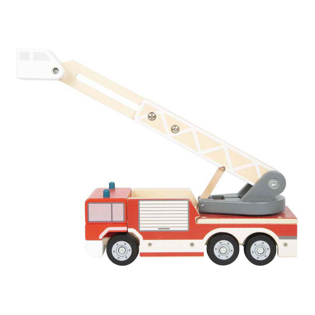 Klenge Fouss - Holzrouer Truck mat rotéierend Leeder