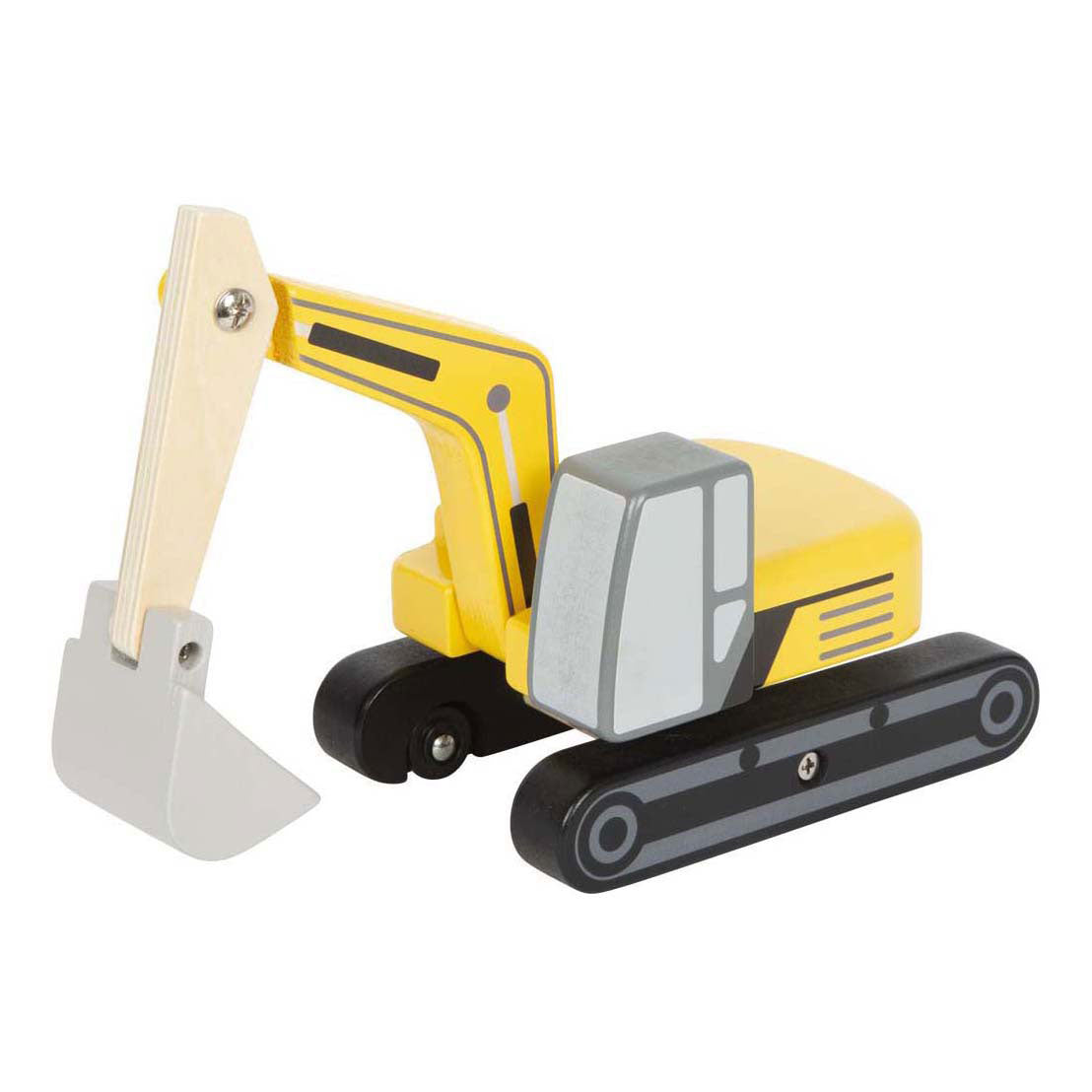 Petit pied - excavateur en bois