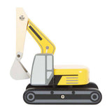 Petit pied - excavateur en bois