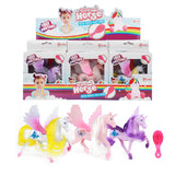 Traumpferd Unicorn Play Figur Pegasus mit Pinsel