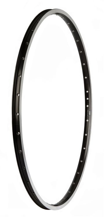 RIM PRIMAX E STR19 28 - 622 x 19C - 36 otvorů - Spaak 14 Francouzský ventil - černý s brzdovou hranou