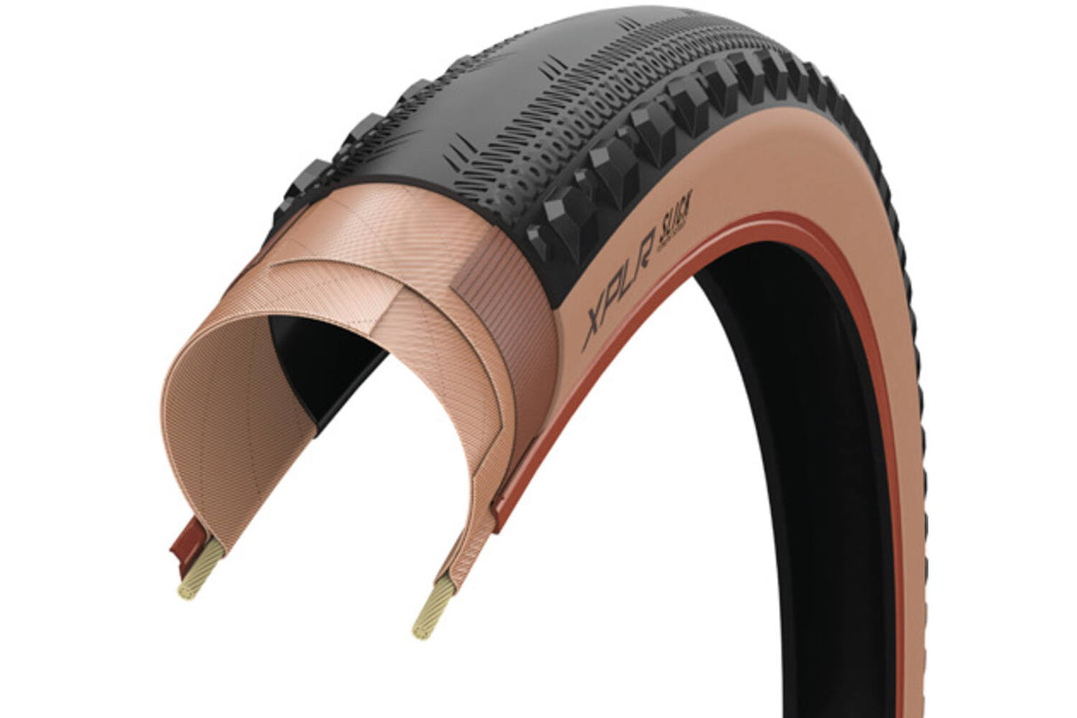 Goodyear Xplr Slick TLR 700x40C Transparentna