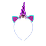 Traumpferd Diadem Unicorn Purpur