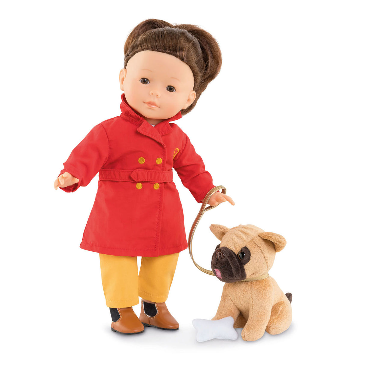 Corolle Ma Puppy Set z paskiem i kością