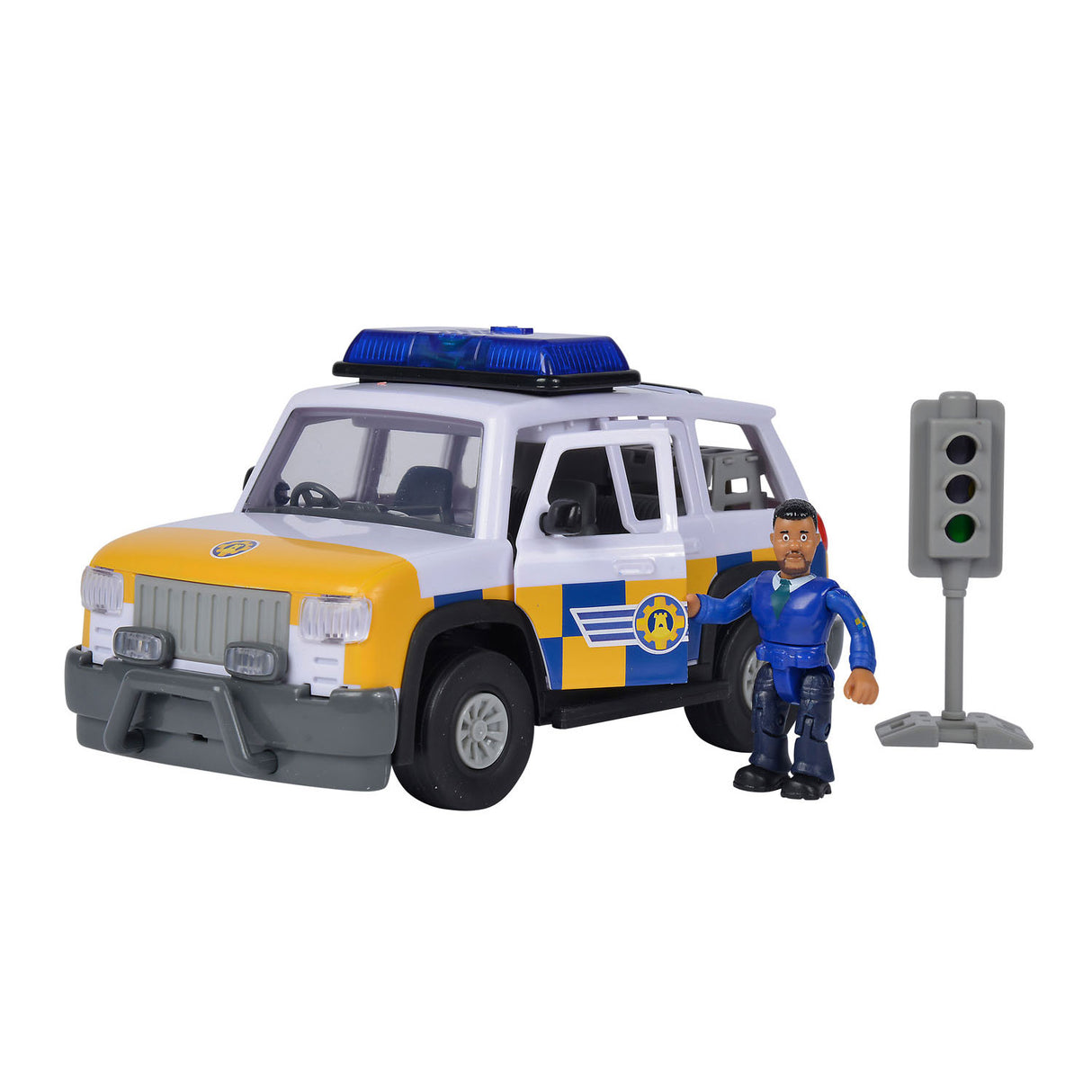 Simba Fireman Sam Police Auto 4x4 s figuro