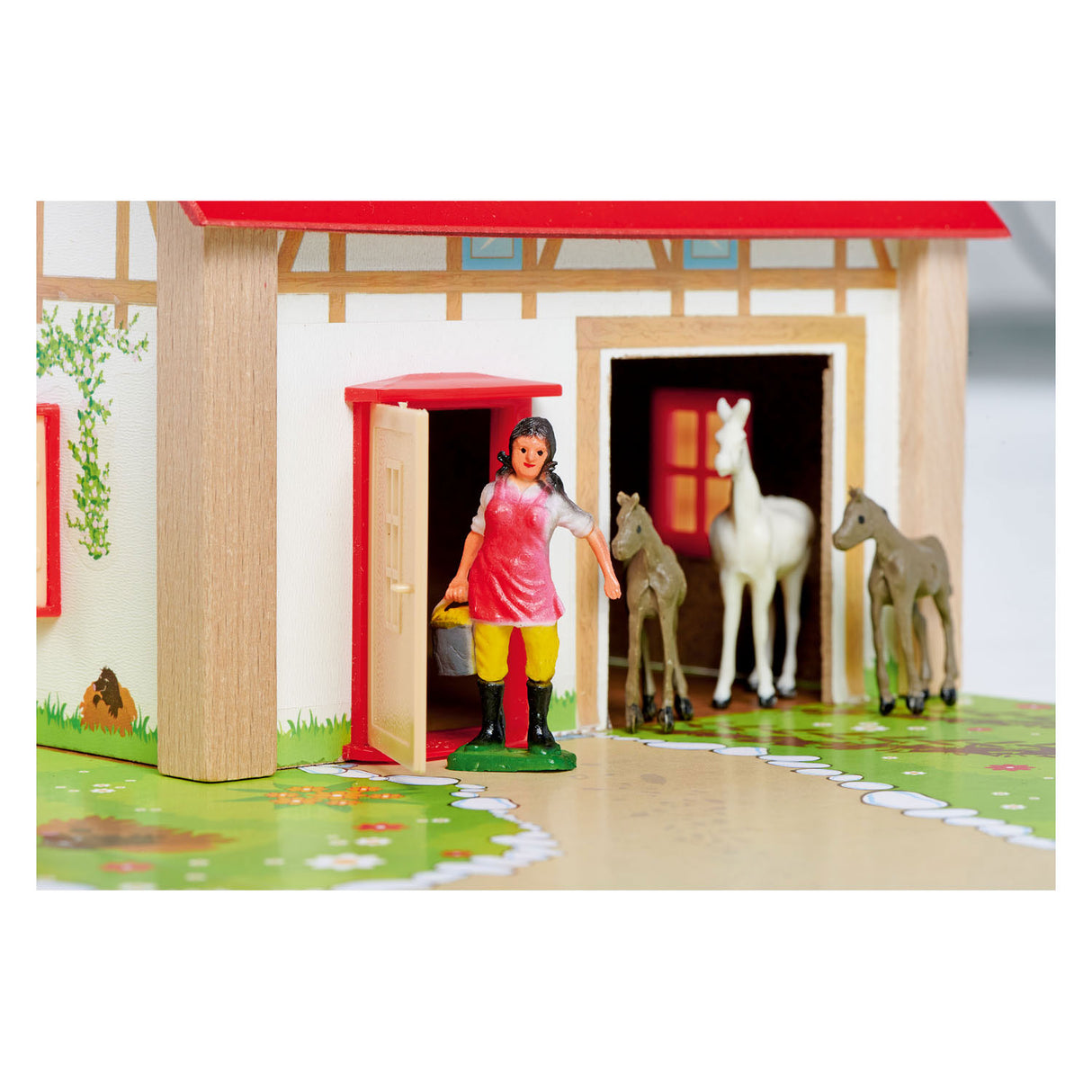 Eichhorn Wooden Farm z akcesoriami 20dlg.