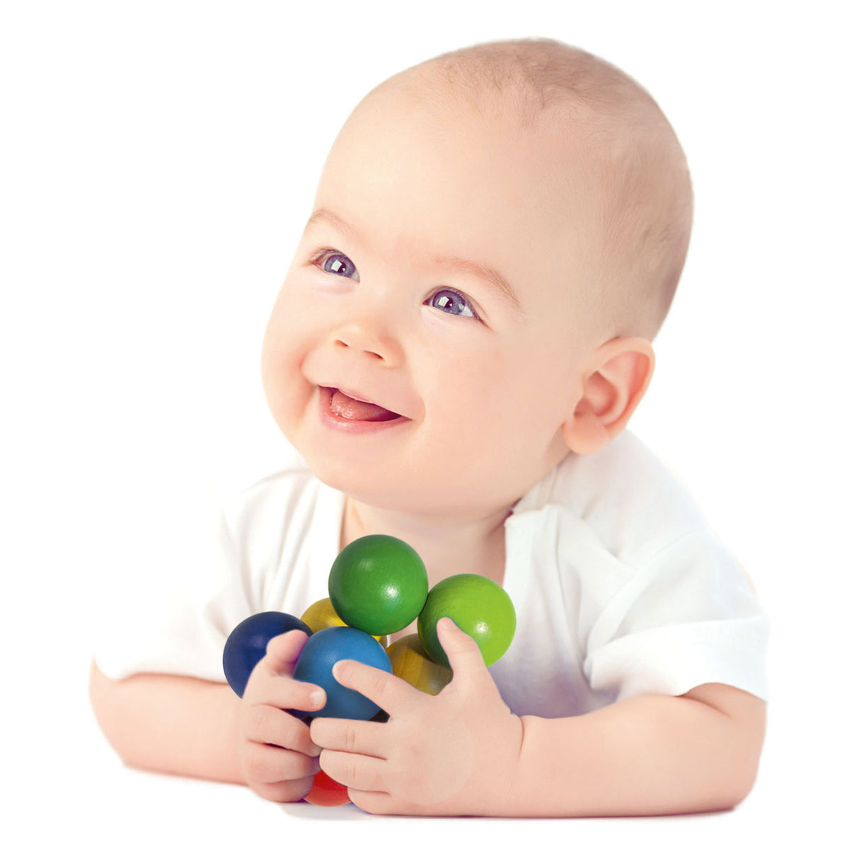 Eichhorn Baby Wooden Tapping s korálky
