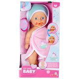 Nyfødt baby Badpop må ta et bad