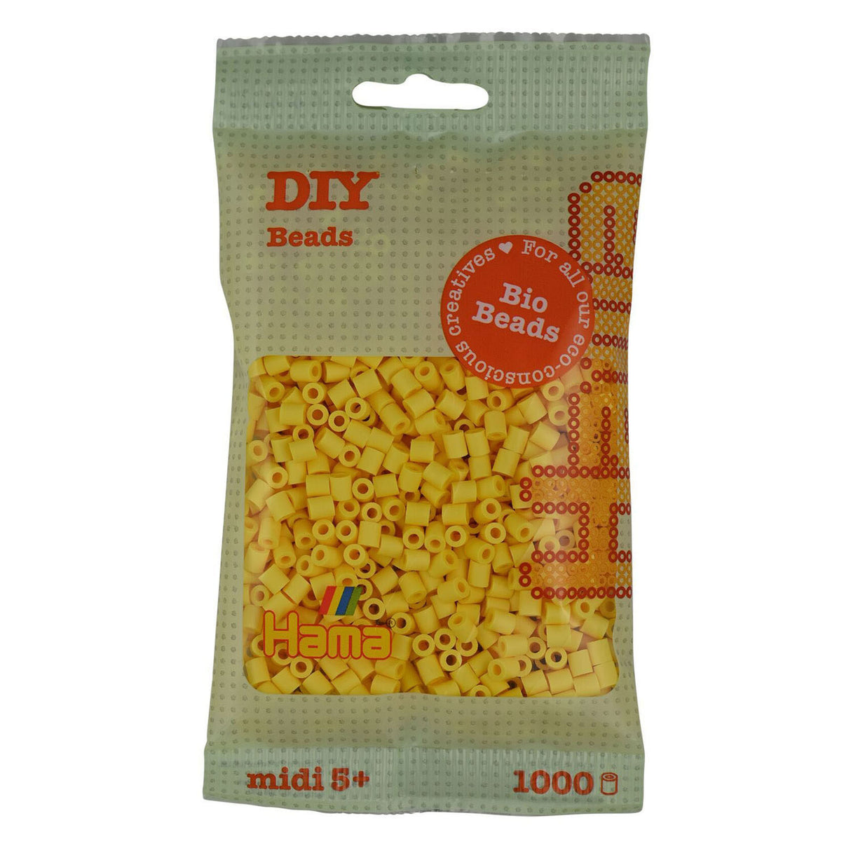 HAMA BIO IRER Perles - jaune clair (103), 1000st.