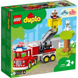 Lego Duplo Feier Brigade Leeder Camion mat Boom -10969