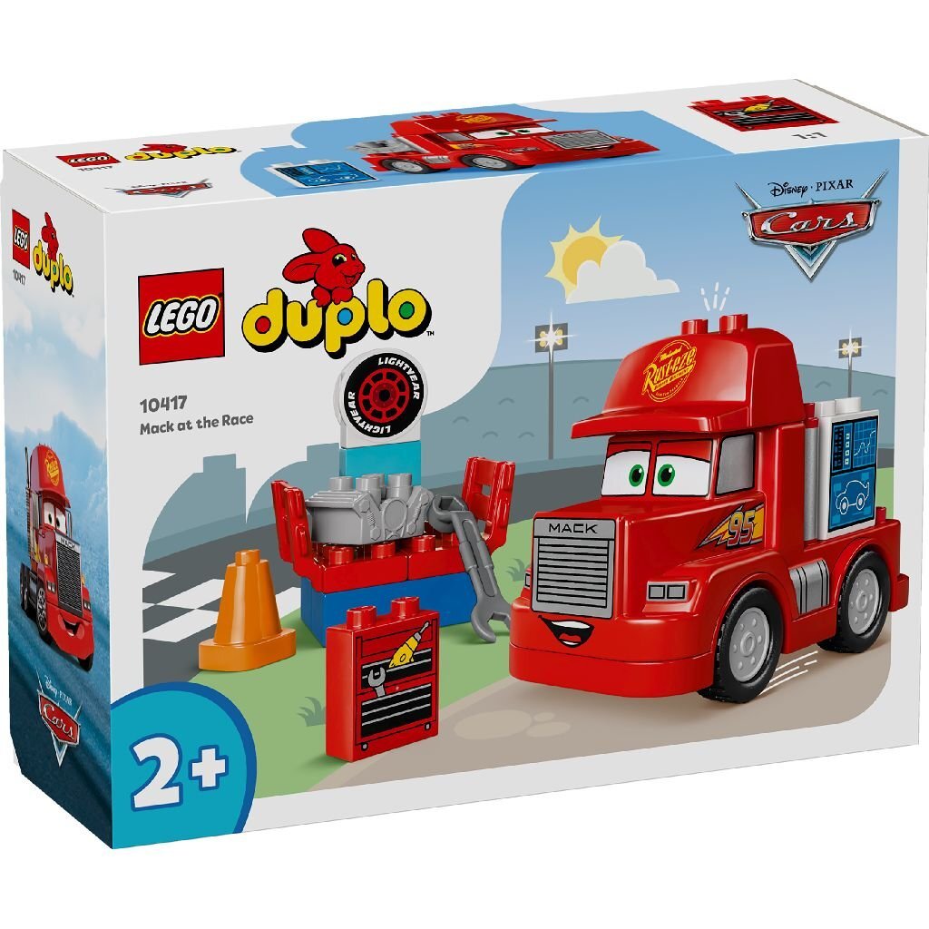 LEGO DULO 10417 Disney Cars Mack na dirki