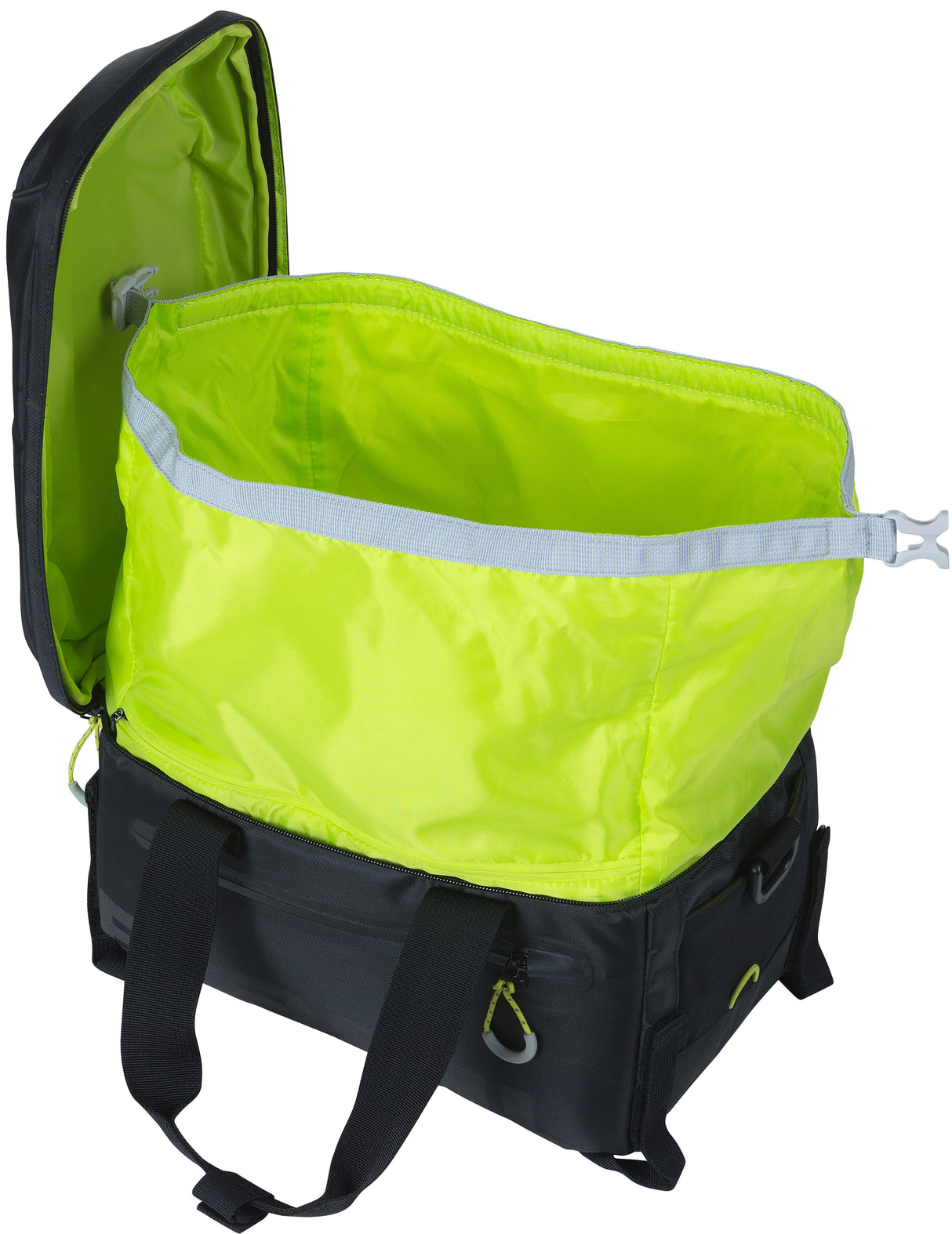 Basil Miles Trunkbag - Sportovní černá zavazadla obchodní taška pro sportovní fondy - 7l - Černé vápno