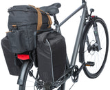 Basilikum Miles xl Gepäckverhalten Beutel wasserdichte Männer Fahrrad Schwarz