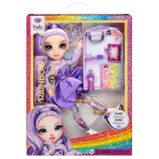 MGA Entertainment Rainbow High Sparkle Shine Fashion Pop - Viola