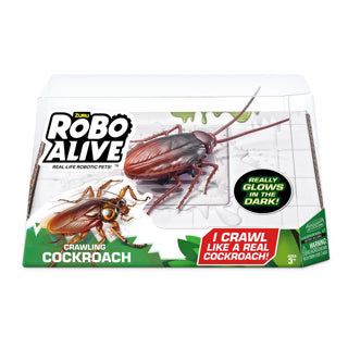 Zuru robo alive cockroach series 2 glow in the dark