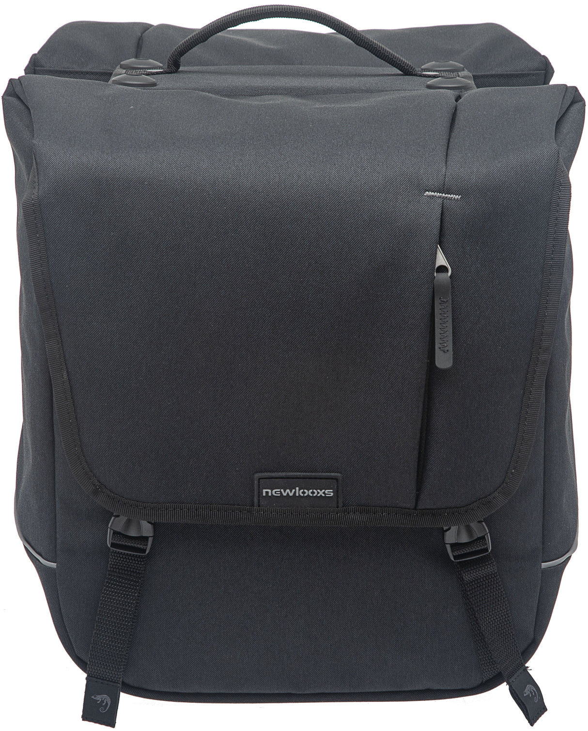 Nova Double - Double Bicycle Bag, Water -Repellent, Black