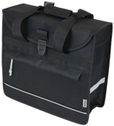 Edge Fahrradbeutel Basic Shopper 20 Liter 37 x 34 x 13 cm Schwarz