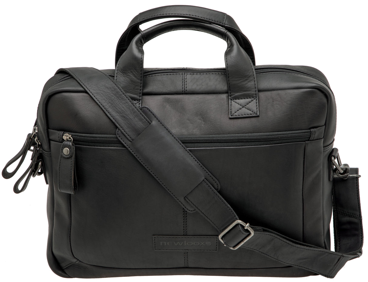 Tas New Looxs Luko Leder | Schwarz