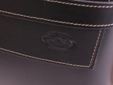 Monte Grappa Bicycle Bag Leather 7,5 litrů 30 x 10 x 25 litrů černá